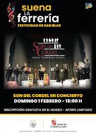 Son del Cordel actuará este domingo en el Museo de la Siderurgia