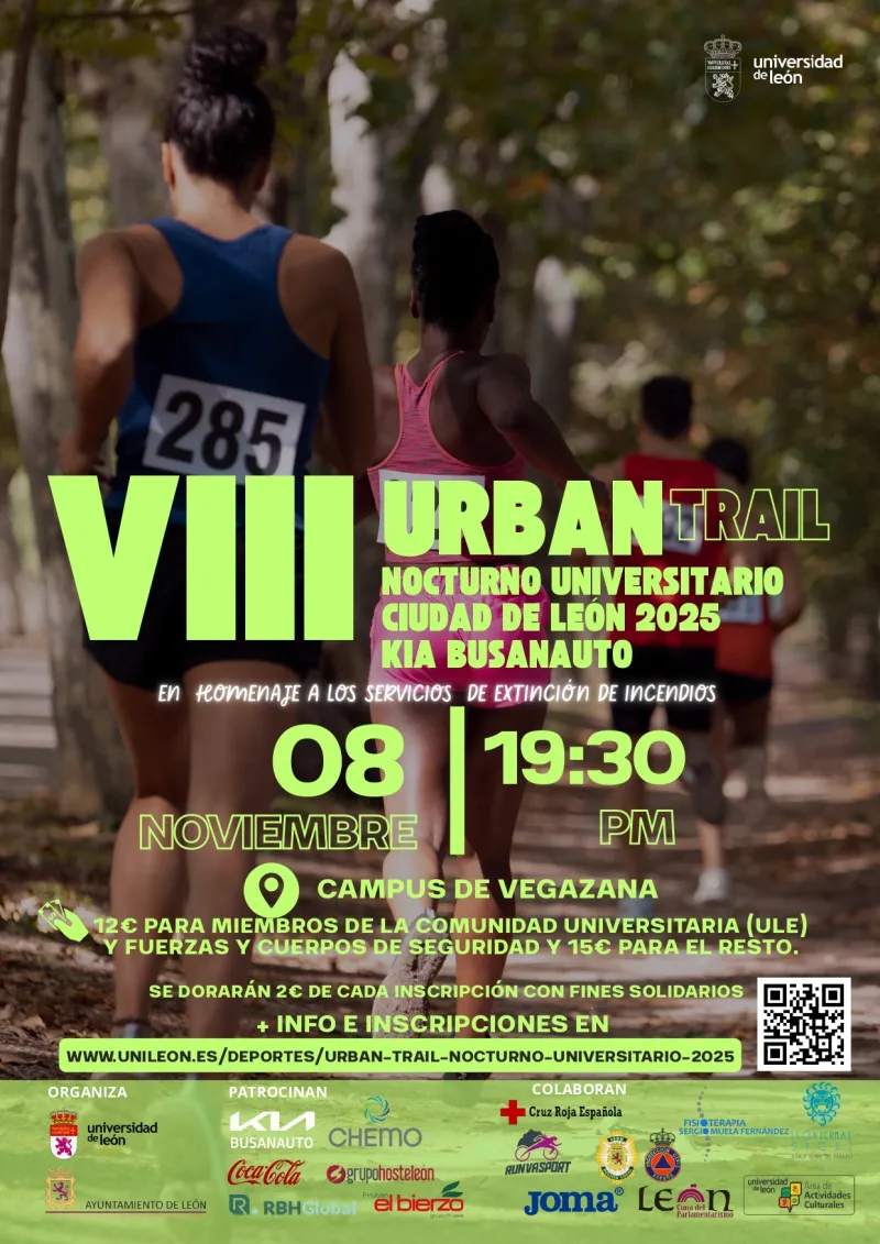 VIII Urban Trail Nocturna Universitaria de León